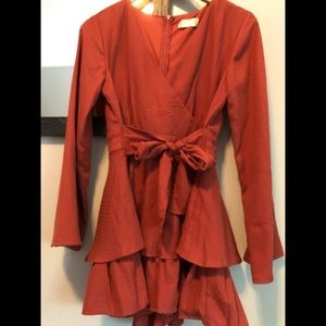 Long sleeve romper